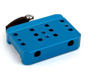 Altair TMS Schnellverschluss Mini Vixen Arca-kompatible Schwalbenschwanzklemme mit Stativgewinde – BLAU