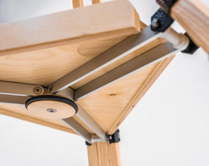 Stativ Report 392 incl. Spreizsicherung und Ablageplatte 37 cm