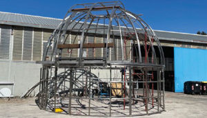 APM Kuppel 3 Meter/Basishöhe 1.25 Meter  (Made in Europa, mit Shutter)