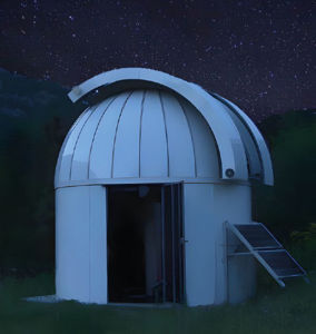 APM Kuppel 5 Meter/Basishöhe 1.25 Meter  (Made in Europa, mit Shutter)