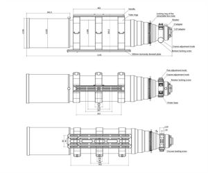Askar 203 mm f/7 Triplet Apo - EDT Design - 3,5 Zoll RAP Auszug