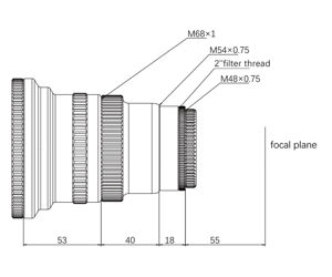 Askar 1,0x Korrektor für den 140mm f7 Triplet APO