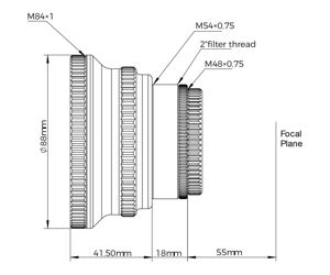 Askar 0,8fach-Reducer für 103APO