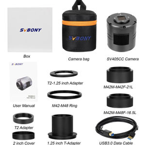 Svbony 405cc [F9198F] gekühlte SONY IMX294 Sensor Farb-Kamera für Astrofotografie